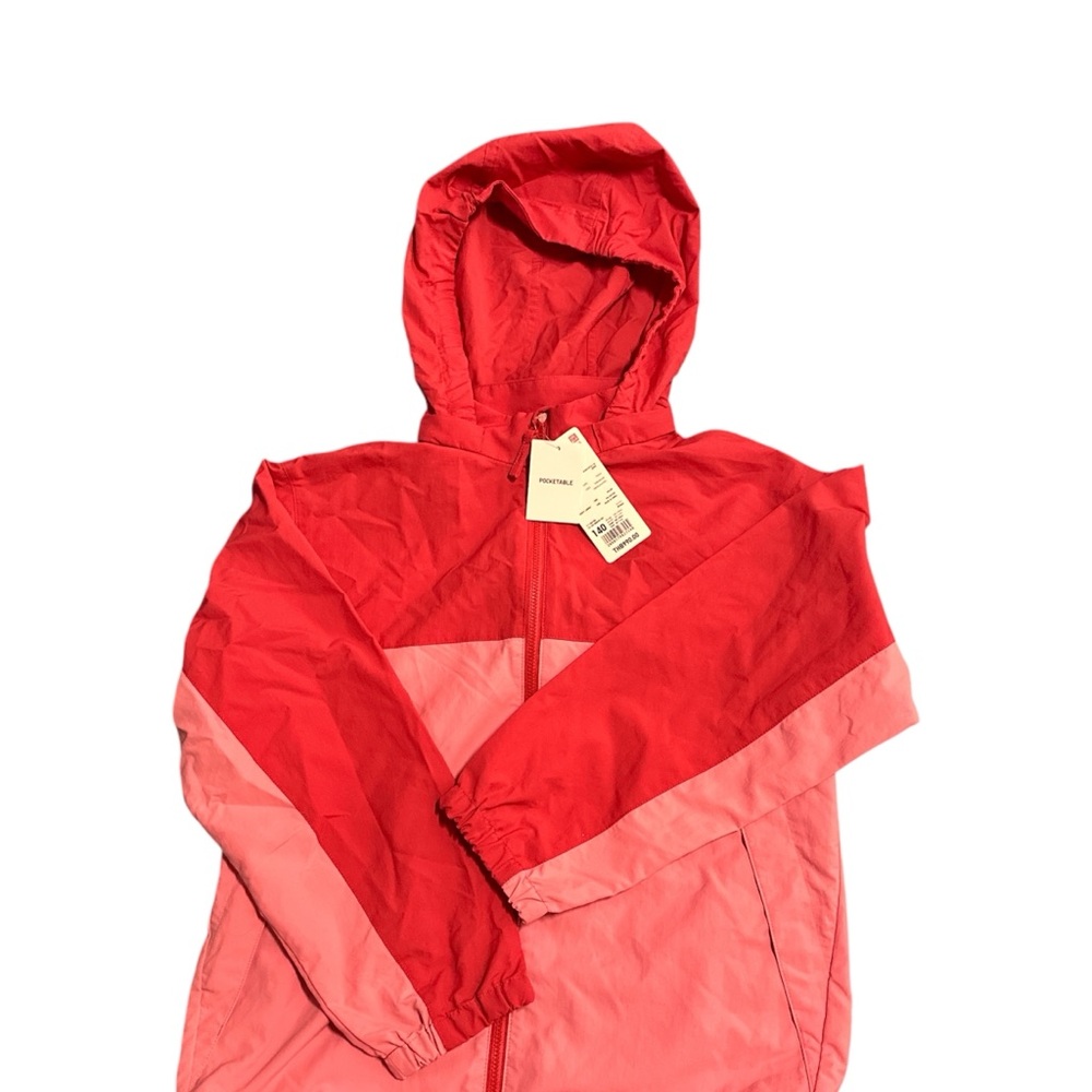 Nw raincoat in pink for girl size S